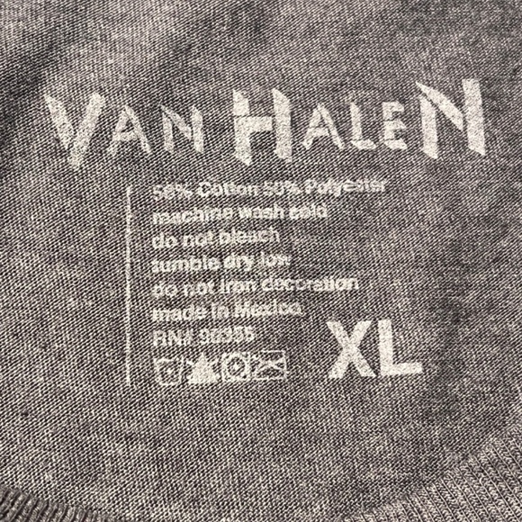 Van Halen 2016 World Tour Everybody Wants Some Retro Graphic Band T Shirt XL - Picture 5 of 5